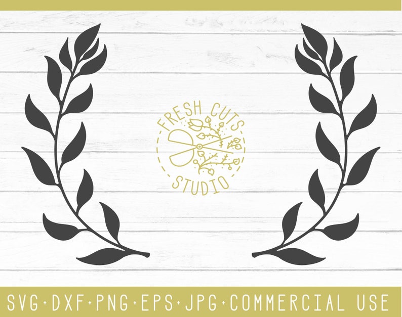 Download Laurel SVG Design Cutting Files Instant Download SVG Files ...