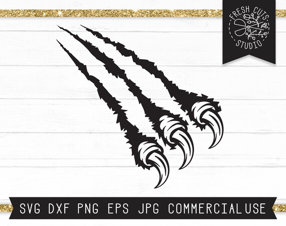 Download Dinosaur Claw Svg File Dinosaur Claws Svg Claw Marks Svg Etsy PSD Mockup Templates