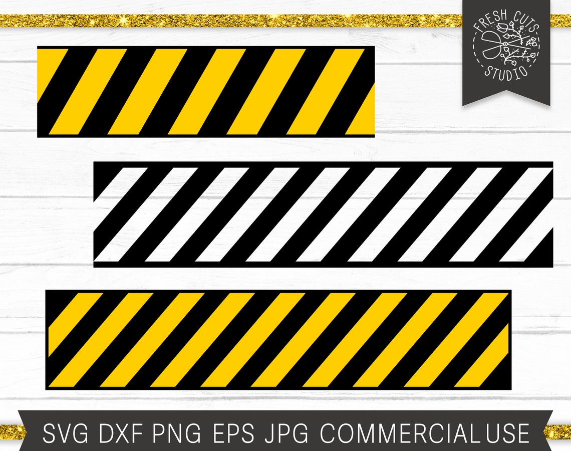 Caution Tape SVG Caution Svg Warning Svg Construction Svg Etsy Australia