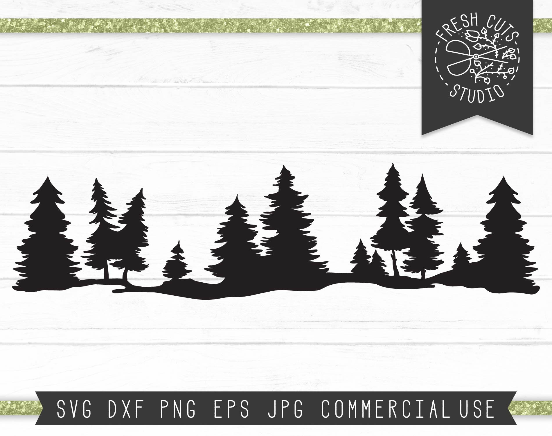 Download Pine Tree Forest Svg Cut File Instant Download Design Pine Etsy