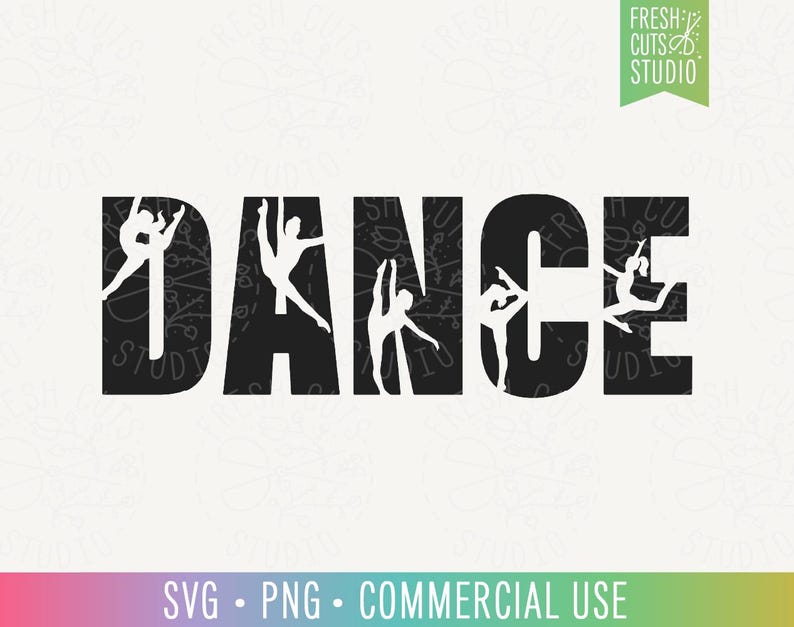Dance SVG Cut File for Dancers, Dance Shirt PNG Sublimation DTF, digital download, Original Design image 4