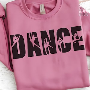 Dance SVG Cut File for Dancers, Dance Shirt PNG Sublimation DTF, digital download, Original Design image 5
