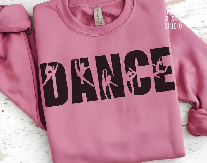 Dance SVG Cut File for Dancers, Dance Shirt PNG Sublimation DTF, digital download, Original Design image 5