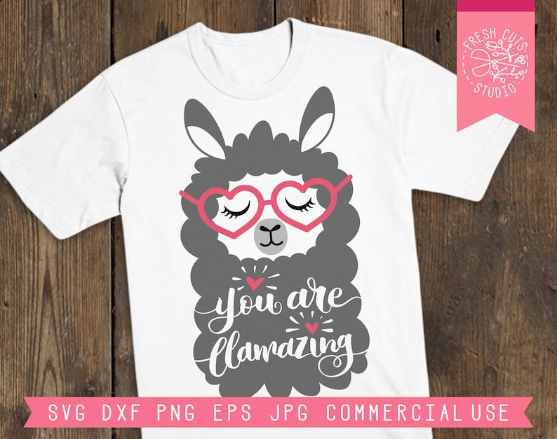 Download Llama SVG Valentine Saying Cute Valentine Llama Svg Design ...