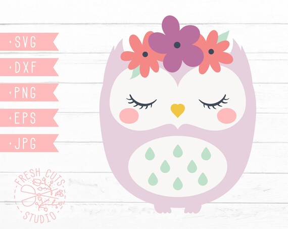 Download Baby Owl SVG Design Woodland Instant Download Owl Cut ...