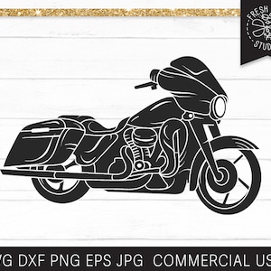 Motorcycle SVG File, Motorcycle Cut File, Motorcycle Clipart, Motorcycle Silhouette Motorbike svg, Chopper svg Cruiser svg, Instant Download