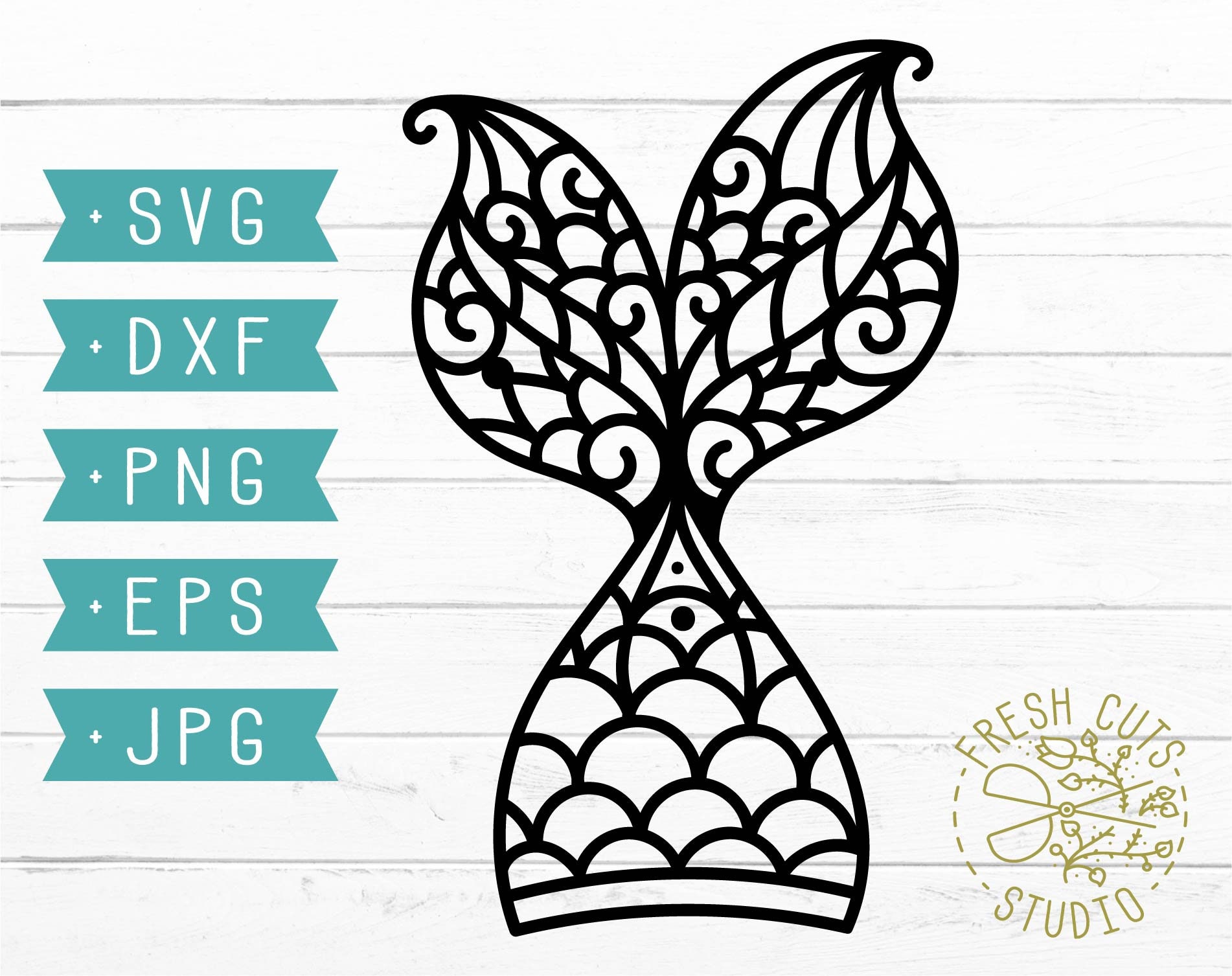 Download Mermaid Svg Mermaid Tail Svg File For Cricut Instant Etsy