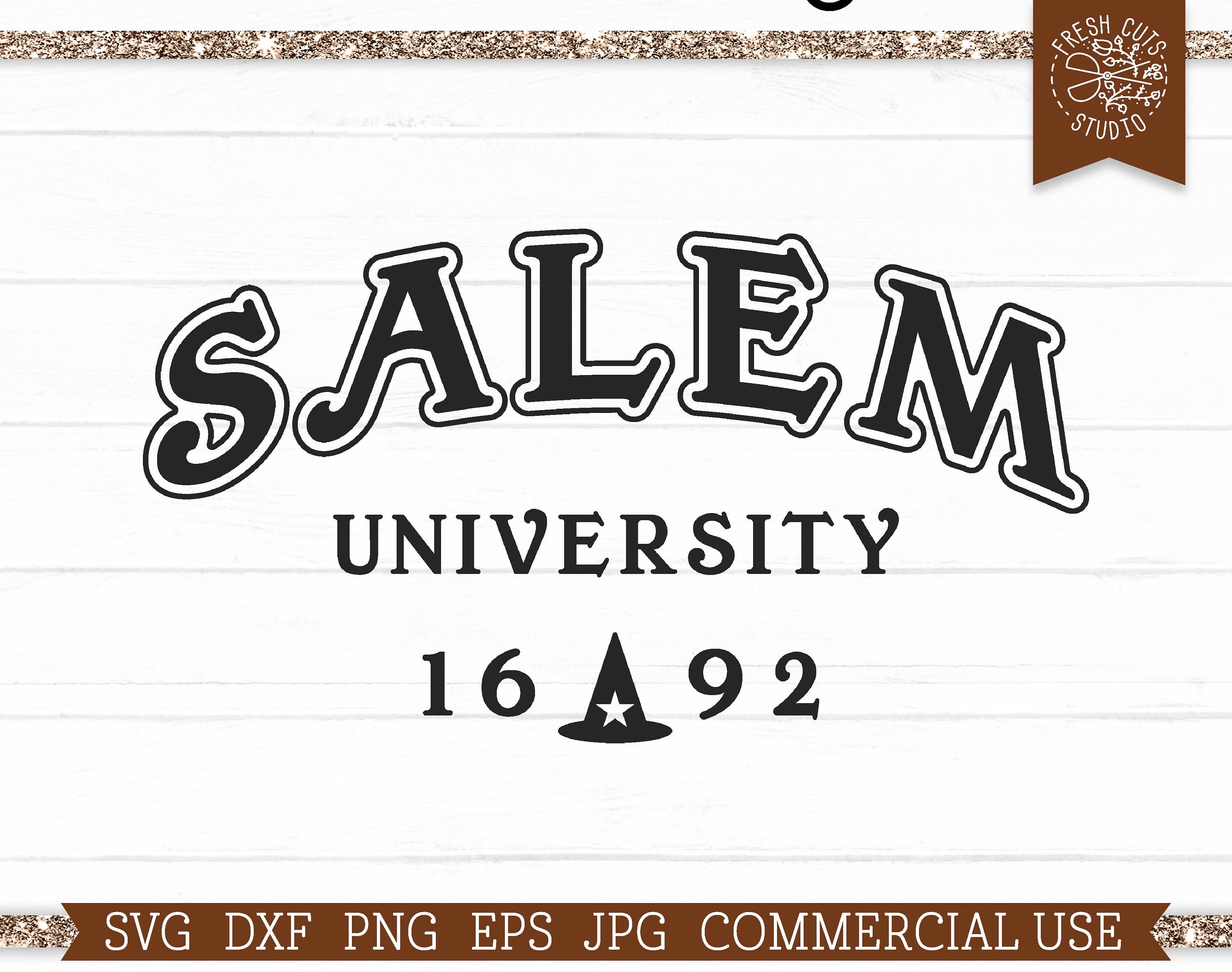 Halloween PNG Salem SVG Cut File for Cricut Silhouette - Etsy