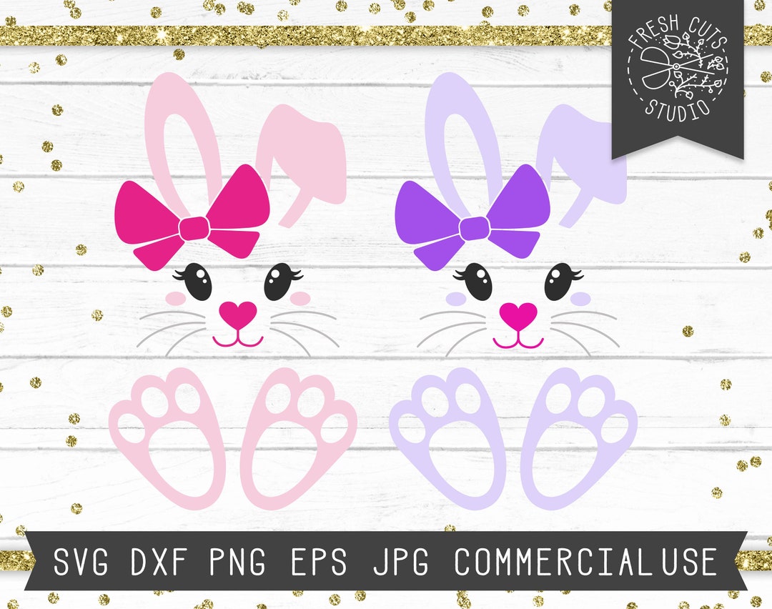 Bunny Rabbit SVG Cut File for Cricut, Easter Svg, Easter Bunny Svg ...