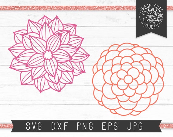 Free Free Dahlia Flower Svg Free 576 SVG PNG EPS DXF File