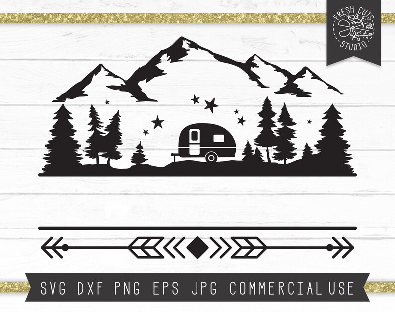 Free Free 308 Mountain Camping Svg SVG PNG EPS DXF File