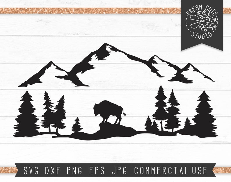 Free Free 318 Silhouette Bear Mountain Svg SVG PNG EPS DXF File
