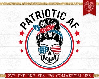 Custom Name I Do What I Want American Flag Patriotist Messy Bun Skull Baseball  Jersey For Men And Women Gift Halloween - Freedomdesign