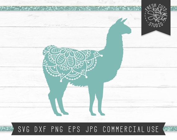Download Mandala Llama Svg Cut File For Cricut Instant Download Etsy