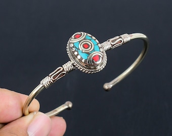REDSUN Braccialetto, Braccialetti, Bracciali con libellula, in argento Sterling 925, regolabile, blu, per donne e ragazze, Argento sterling