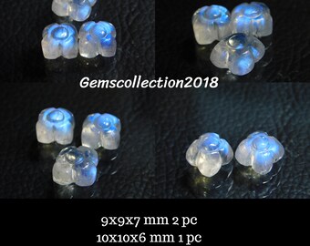 GREEN STRAWBERRY QUARTZ flowers Carving beautiful hand made natural gemstone best quality of 11 pcs GREEN STRAWBERRY QUARTZ flowers Carving beautiful hand made natural gemstone best quality of 11 pcs