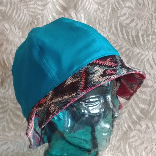 Upcycled Vintage Cloche Hat