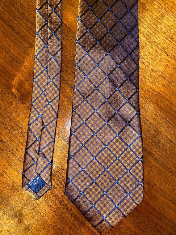 Henry Jacobson Vintage 100% silk Hand Made Tie Br… - image 1