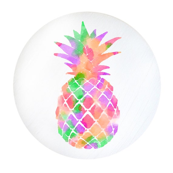 Pineapple Drawer Knob Decorative Knobs Dresser Knobs Tropical Etsy