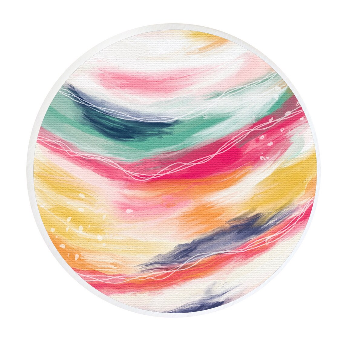 Bunte Schublade Knöpfe dekorative Kommode Knöpfe Aquarell | Etsy