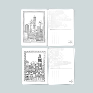 Ansichtkaart Utrecht - Carte postale Utrecht