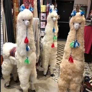 62&quot; Big Alpaca Toy - Llama decoration - Llama alpaca - llama alpaca - stuffed alpaca - kids - adults - kawai alpaca