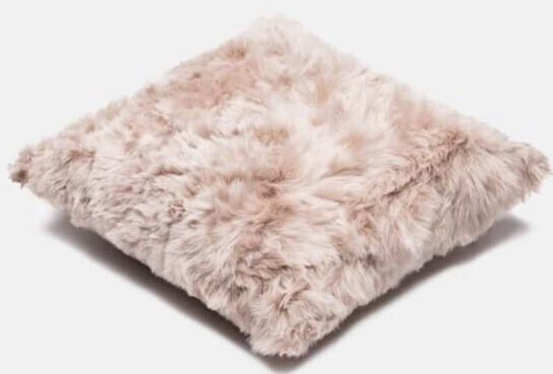 100% Baby Alpaca Fur Cushion Covers, pillow cover, fur pillow / Cushion alpaca / Alpaca fur image 4