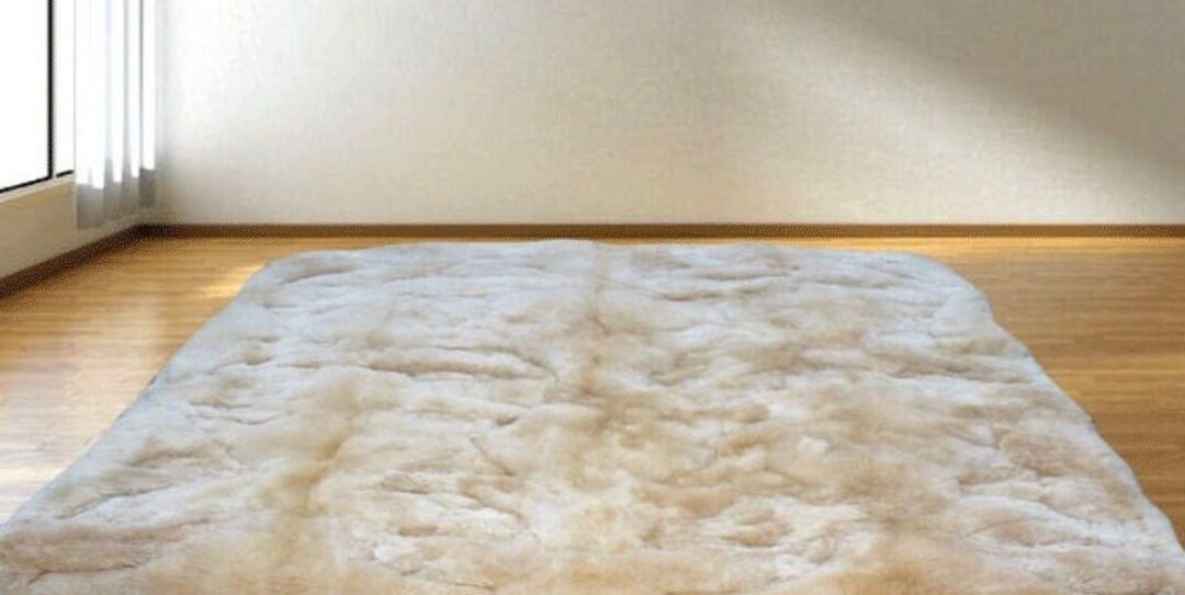 Luxurious Champagne Alpaca Fur Rug Champagne Color Alpaca Etsy UK