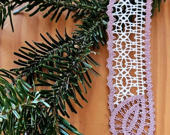 Idrija & torchon bobbin lace Bookmark digital pattern