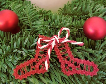 Digital Bobbin Lace pattern-Christmas socks