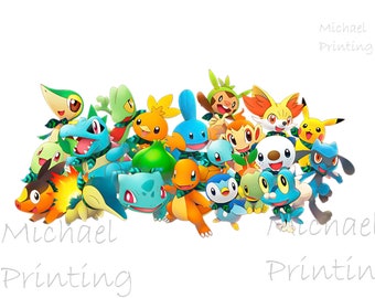 Pokemon Png Etsy