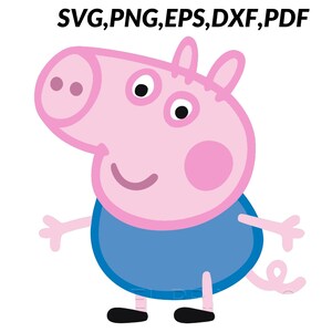 Download Peppa Pig Svg Peppa Pig Png Peppa Pig Clicpart Peppa Pig Etsy