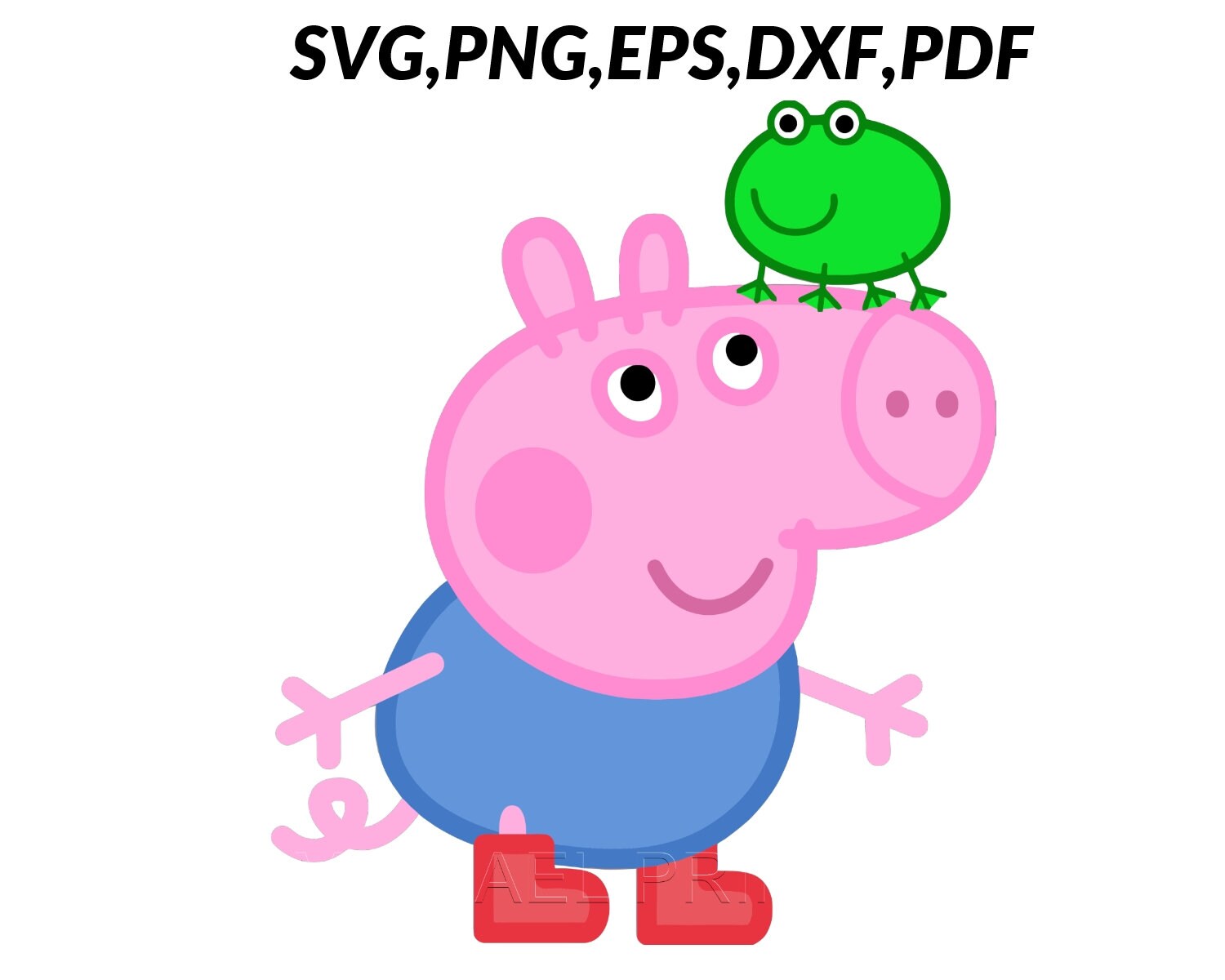 Download Peppa Pig Svg Peppa Pig Png Peppa Pig Clicpart Peppa Pig Etsy