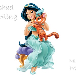 Download Jasmine Disney Princesses Clipart Princesses Png Etsy
