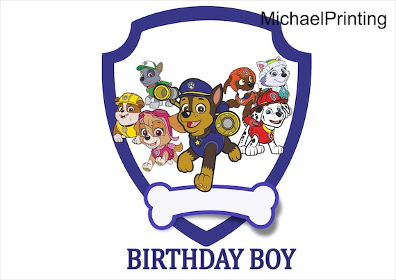 Download Pawpatrol Clipart Paw Patrol Bithday Boy Paw Patrol Svg Etsy