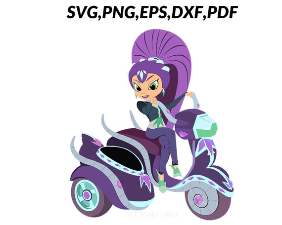 shimmer and shine scooter