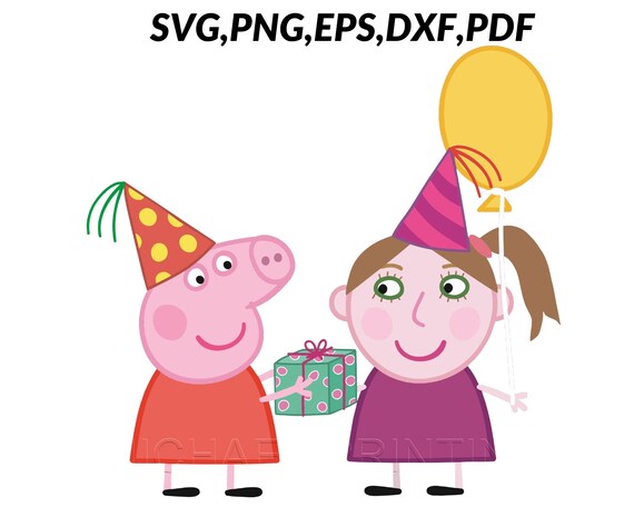 Download Birthday Girl Peppa Pig Svg Peppa Pig Png Peppa Pig Etsy