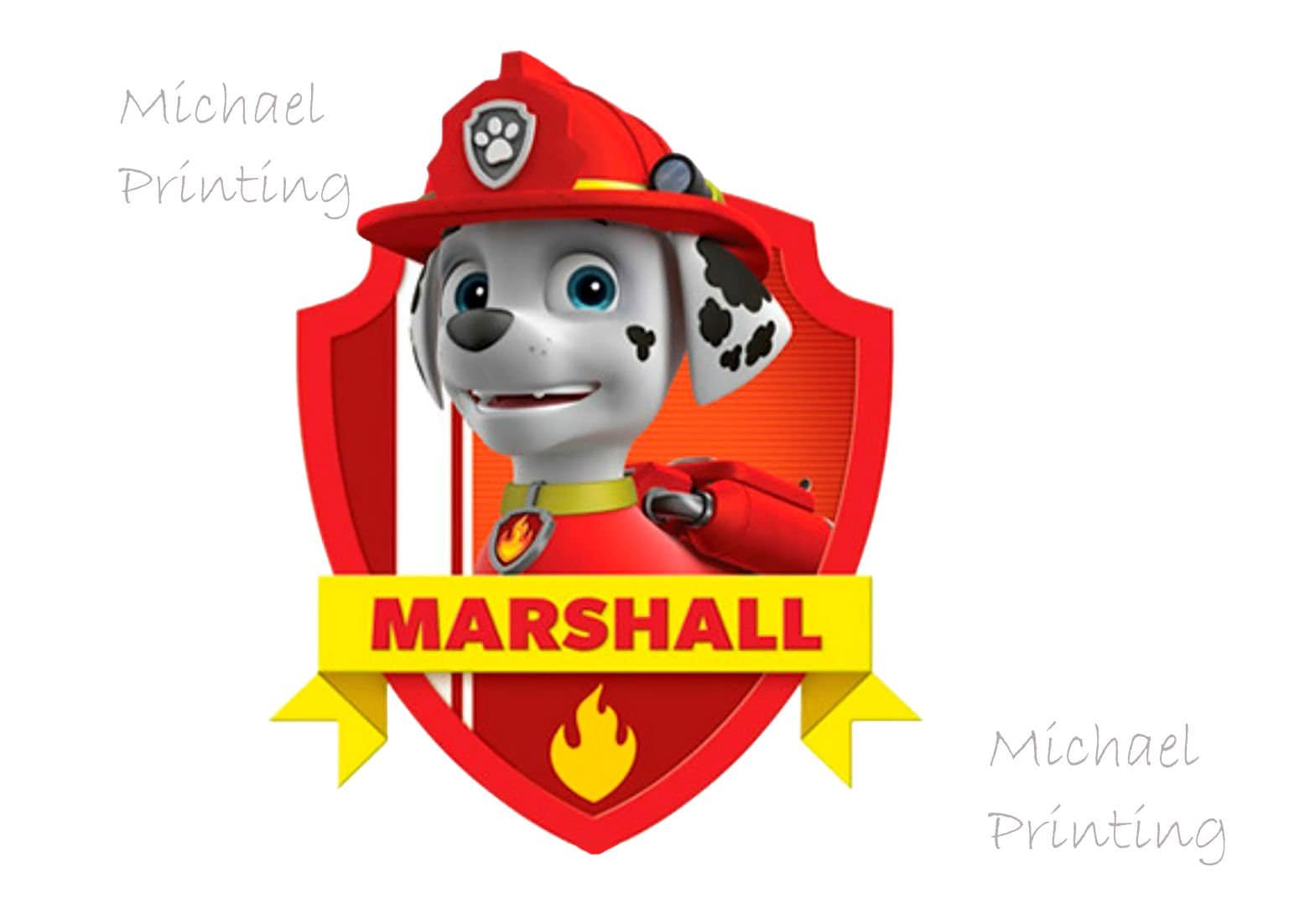 Logo Marshall Paw Patrol Png