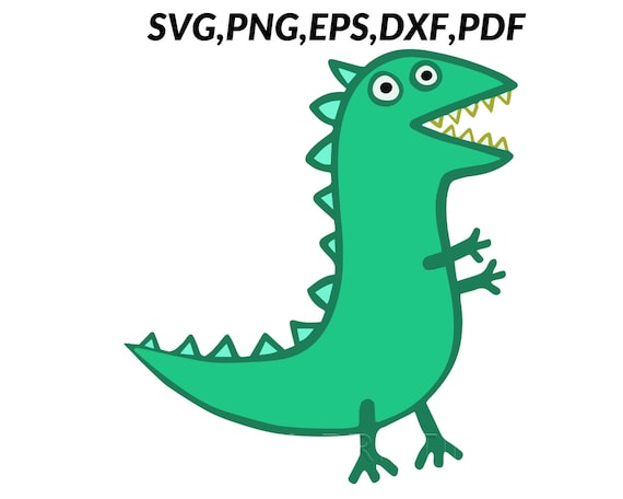 Download Free George Mr Dinosaur Peppa Pig Svg Peppa Pig Png Peppa Pig Etsy SVG Cut Files