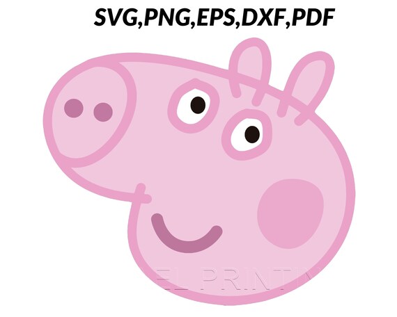 Download Peppa Pig Svg Peppa Pig Png Peppa Pig Clicpart Peppa Pig Etsy