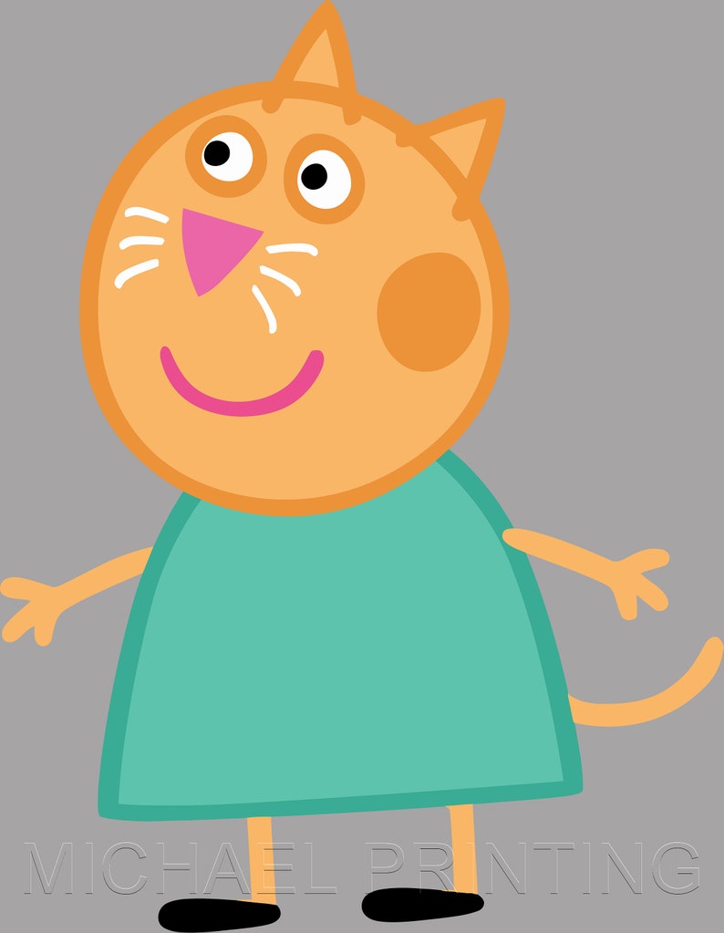 Friend Candy Cat Peppa pig svg Peppa pig png Peppa pig | Etsy