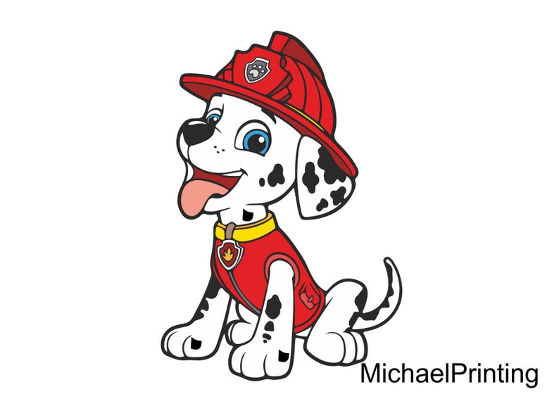 Download Paw Patrol SVG Marshall Marshall Png Paw Patrol | Etsy