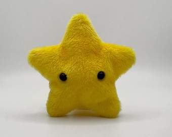 Peluche de estrella cosido a mano, mini objeto de consuelo, relajante para la ansiedad, compañero de bolsillo con peso / ¡Hecho por encargo!