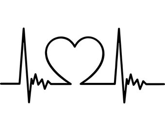 Free Free Heartbeat With Heart Svg Free 435 SVG PNG EPS DXF File