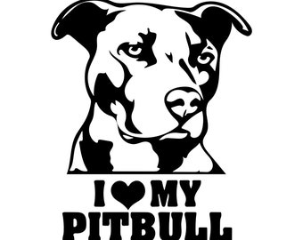 Free Free 326 I Love My Pitbull Svg SVG PNG EPS DXF File