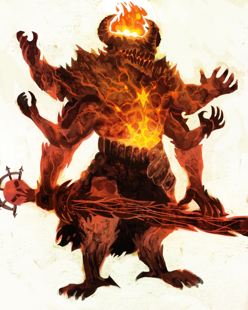 DnD RPG Custom Character Art Commission