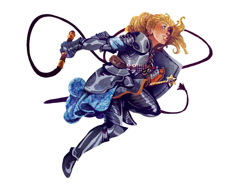 DnD RPG Custom Character Art Commission