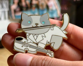 ABSTAND Umbrella ACADEMY Pins | Umpurrella Acatdemy neko atsume inspiriert ben hargreeves Nummer fünf Spatz NO RESTOCK
