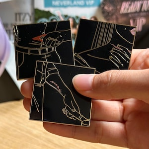 Hannibal Enamel Pins | SCARS series will graham abigail Williams clock journal eat the rude stickers cannibal gifts for fannibals