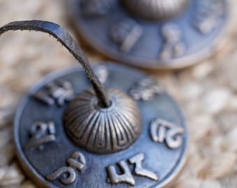 Tingsha Bell for Purification and Negative energy clearing - Hand Made Tibetan Bells from Nepal | Cymbals